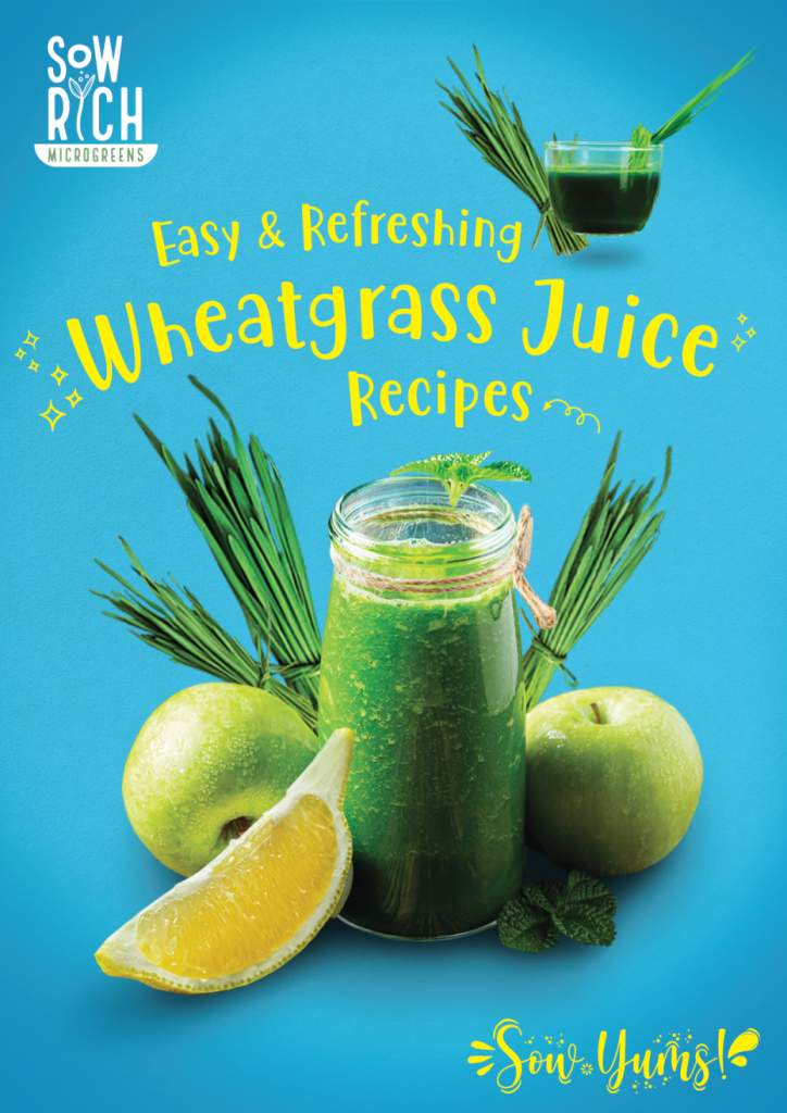 Refreshing Wheatgrass Juice Recipes